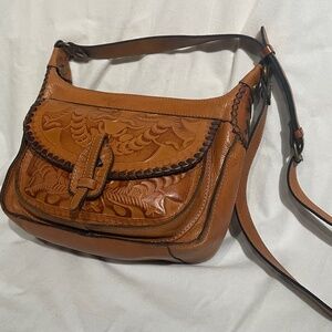 Patricia Nash Tooled Crossbody Bag